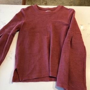 Madewell coral sweater